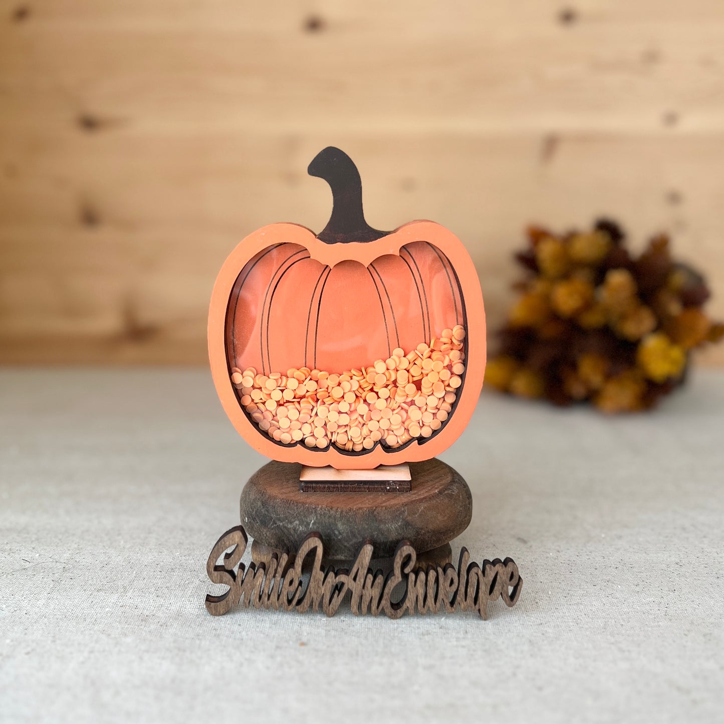 Orange pumpkin shaker+1 base