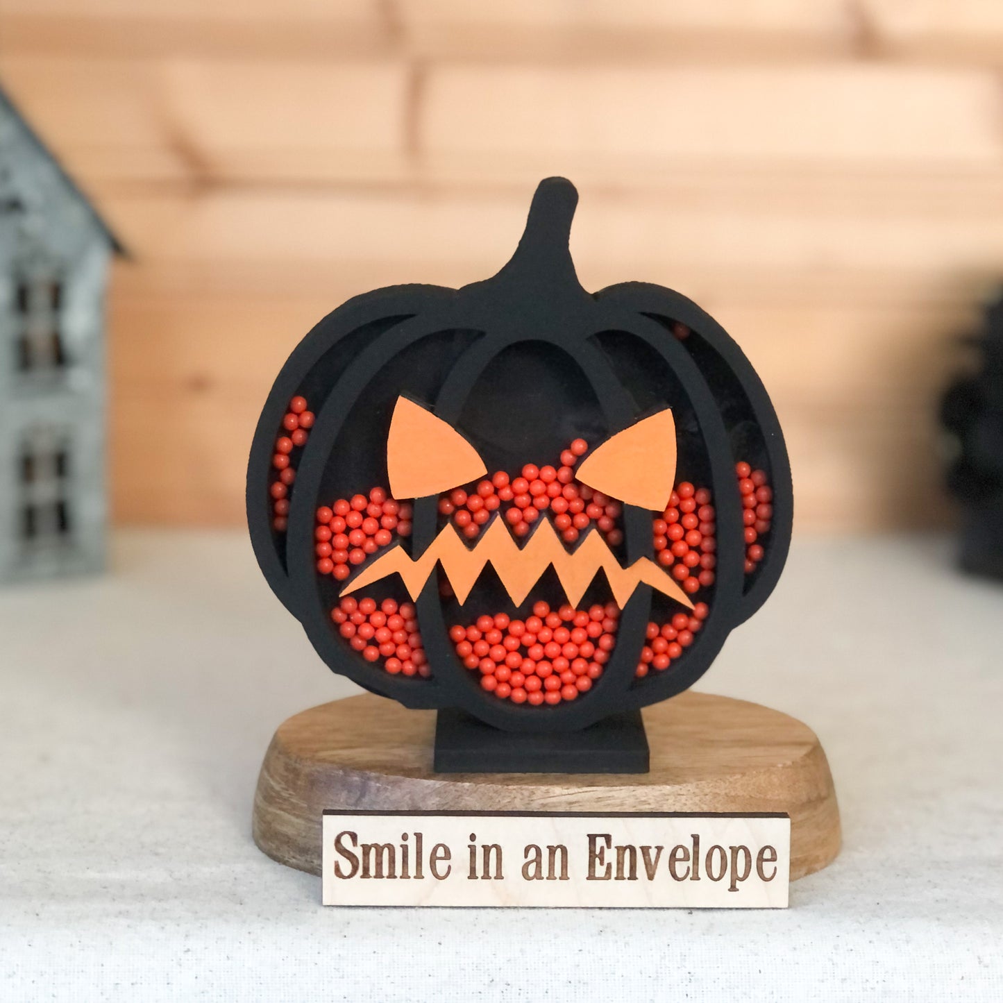 Evil Pumpkin shaker- Black image 0