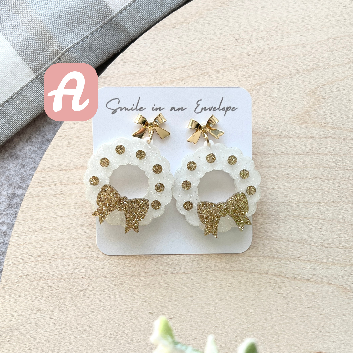 Wreath Earrings