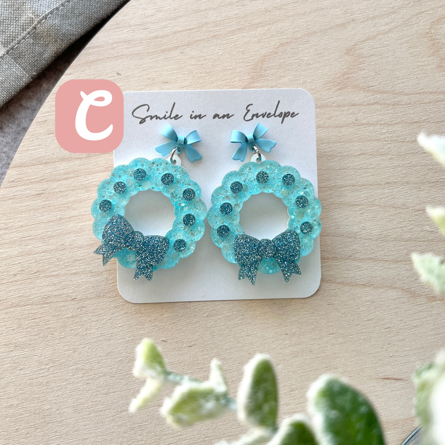 Wreath Earrings