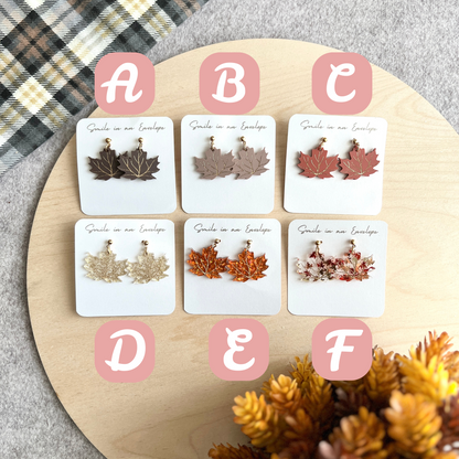 Fall Leaves Earrings
