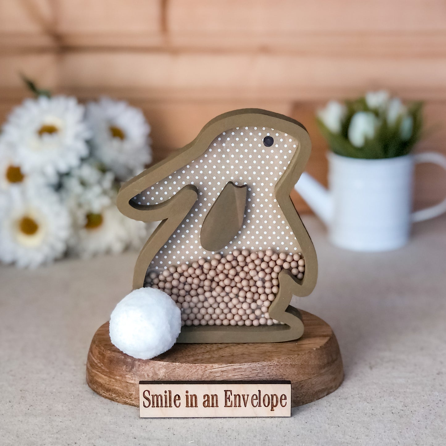 Polka Dot Bunny - Brown image 0