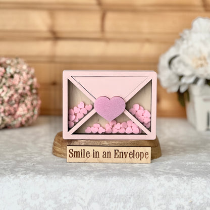 Pink Love Letter Shaker (New) image 0