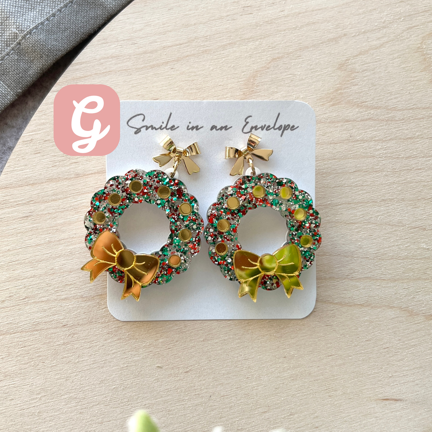 Wreath Earrings