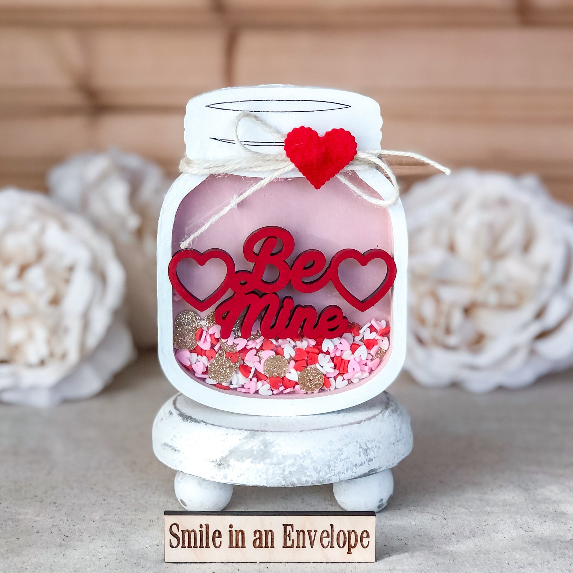 Be Mine Mason Jar Shaker image 0