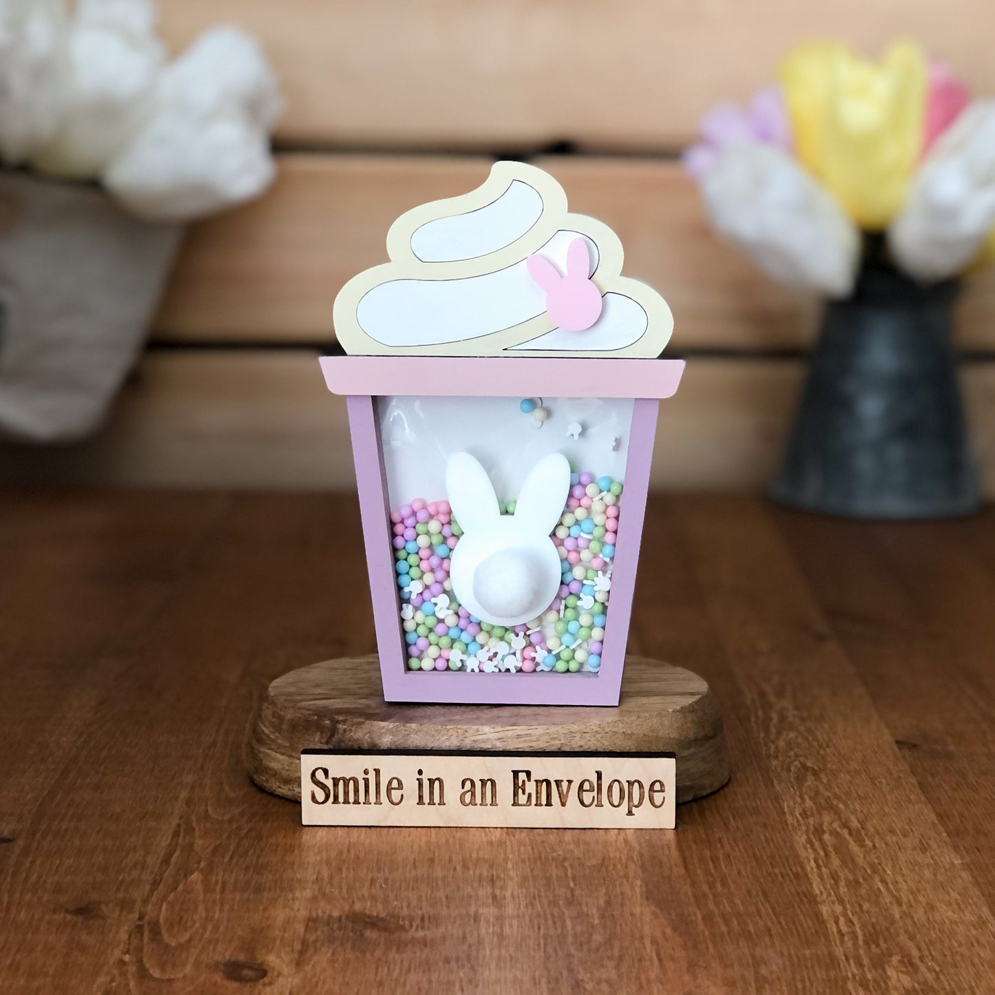 Bunny Latte Easter Pastel