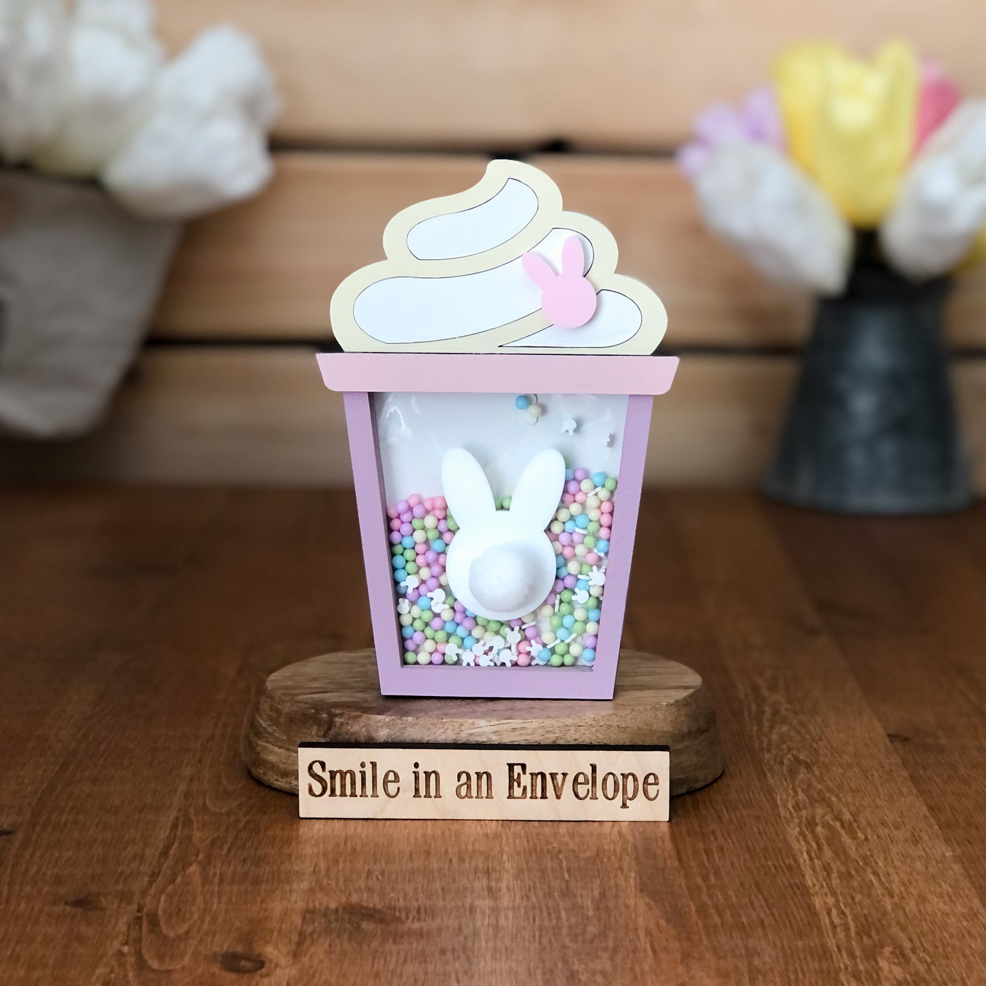 Bunny Latte Easter Pastel