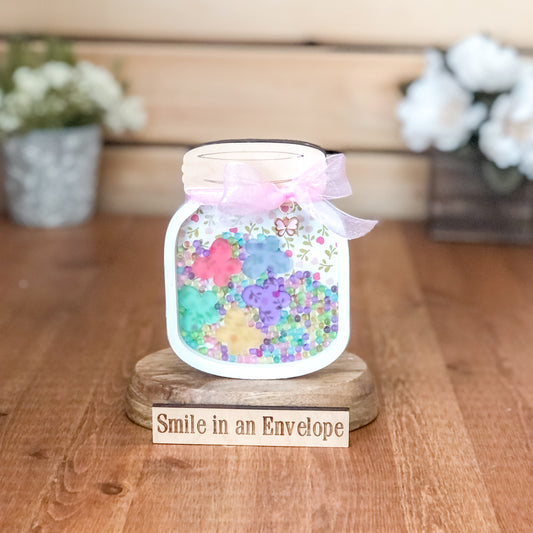 Butterfly Mason Jar shaker