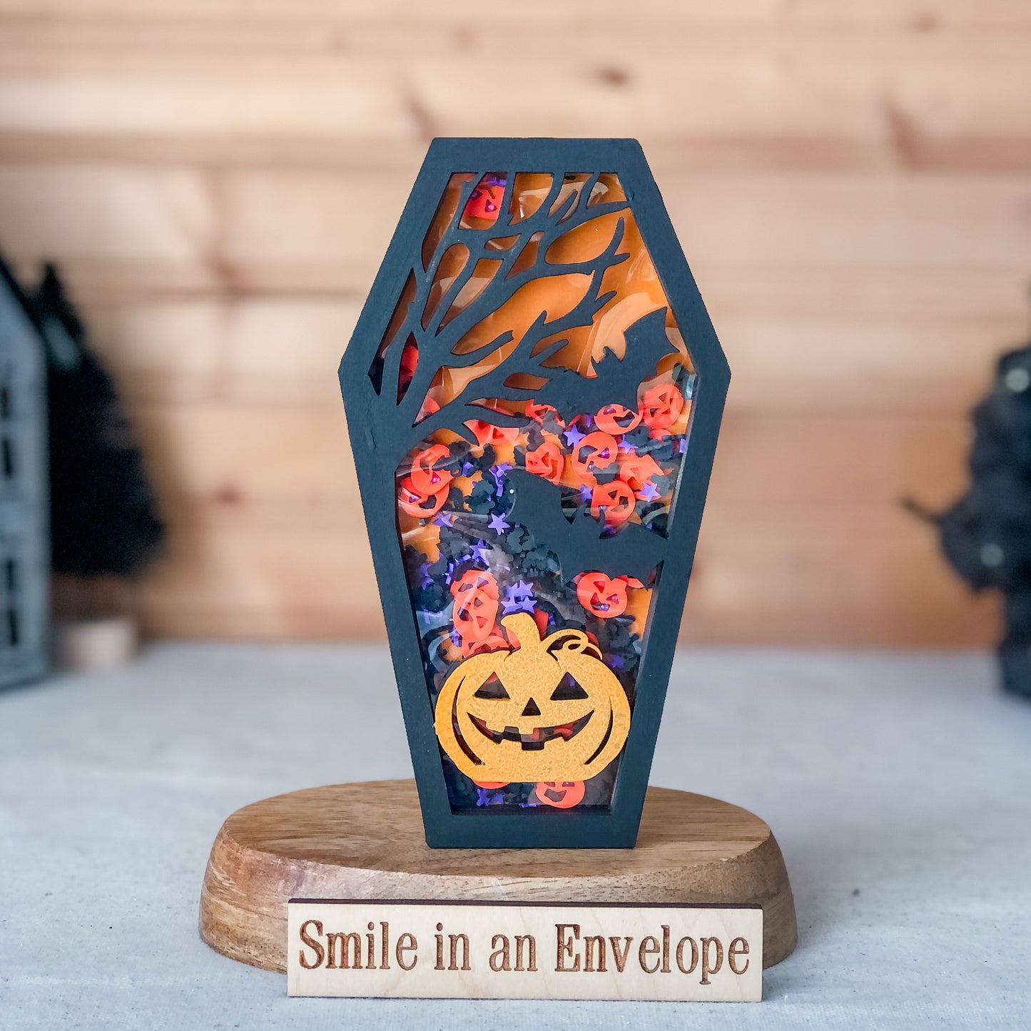 Coffin - Orange Pumpkin image 0