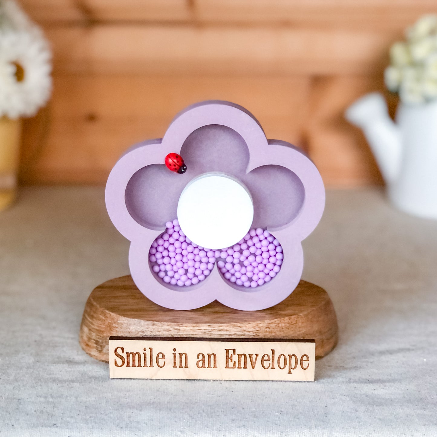 Daisy shaker- Purple Spring