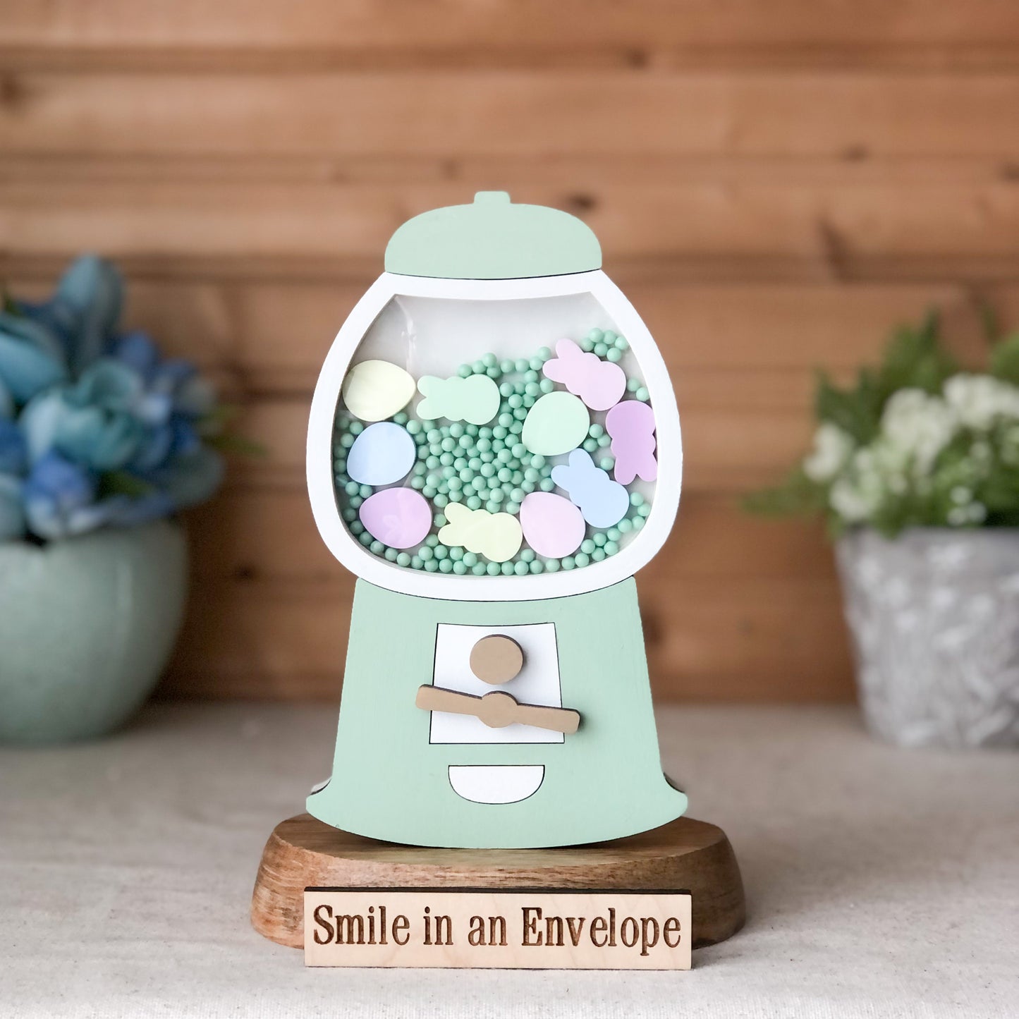 Easter Gumball shaker - Green