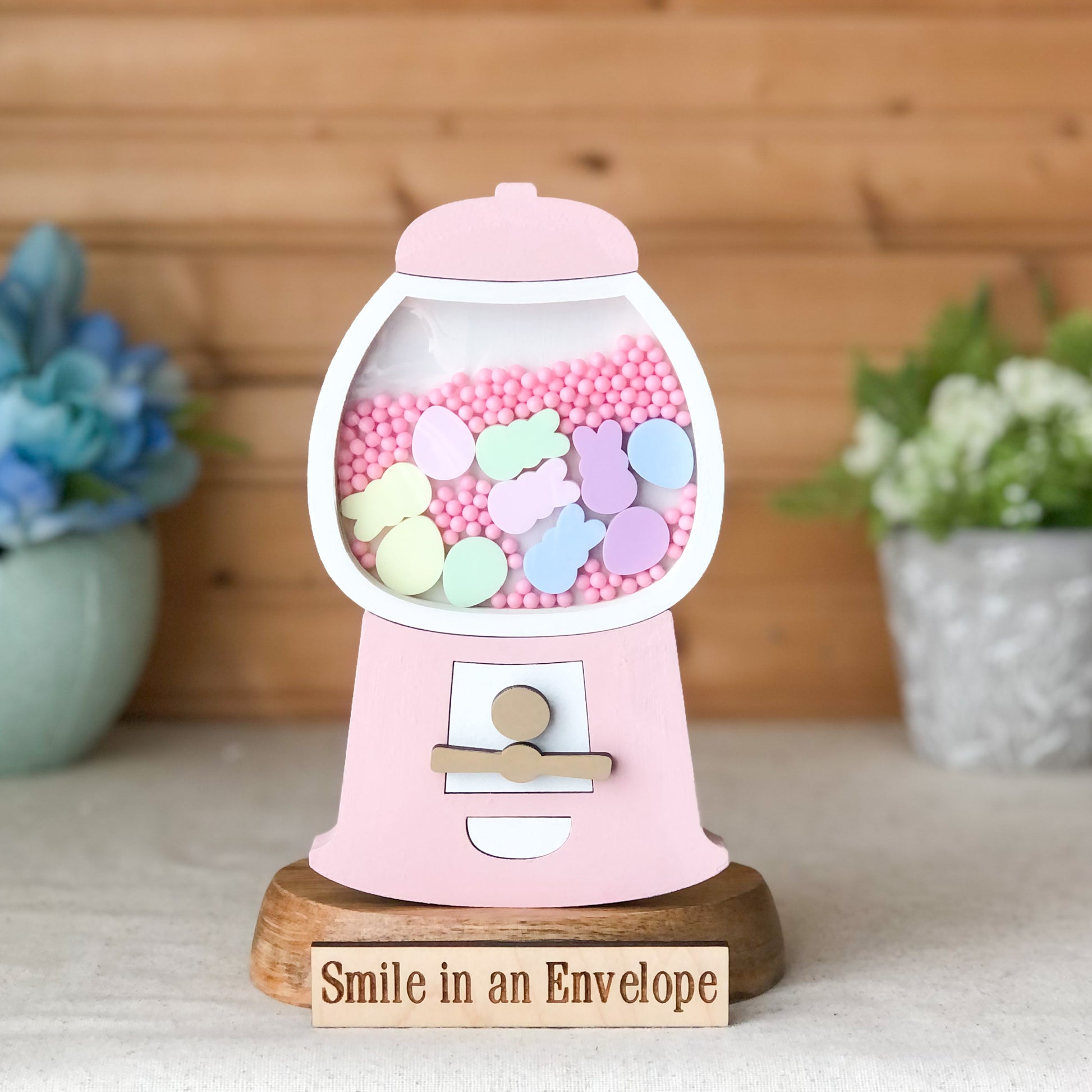 Easter Gumball shaker - Pink