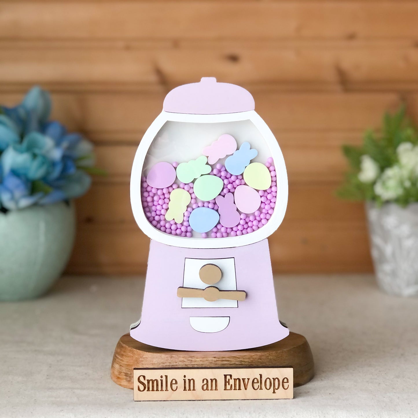 Easter Gumball shaker - Purple 