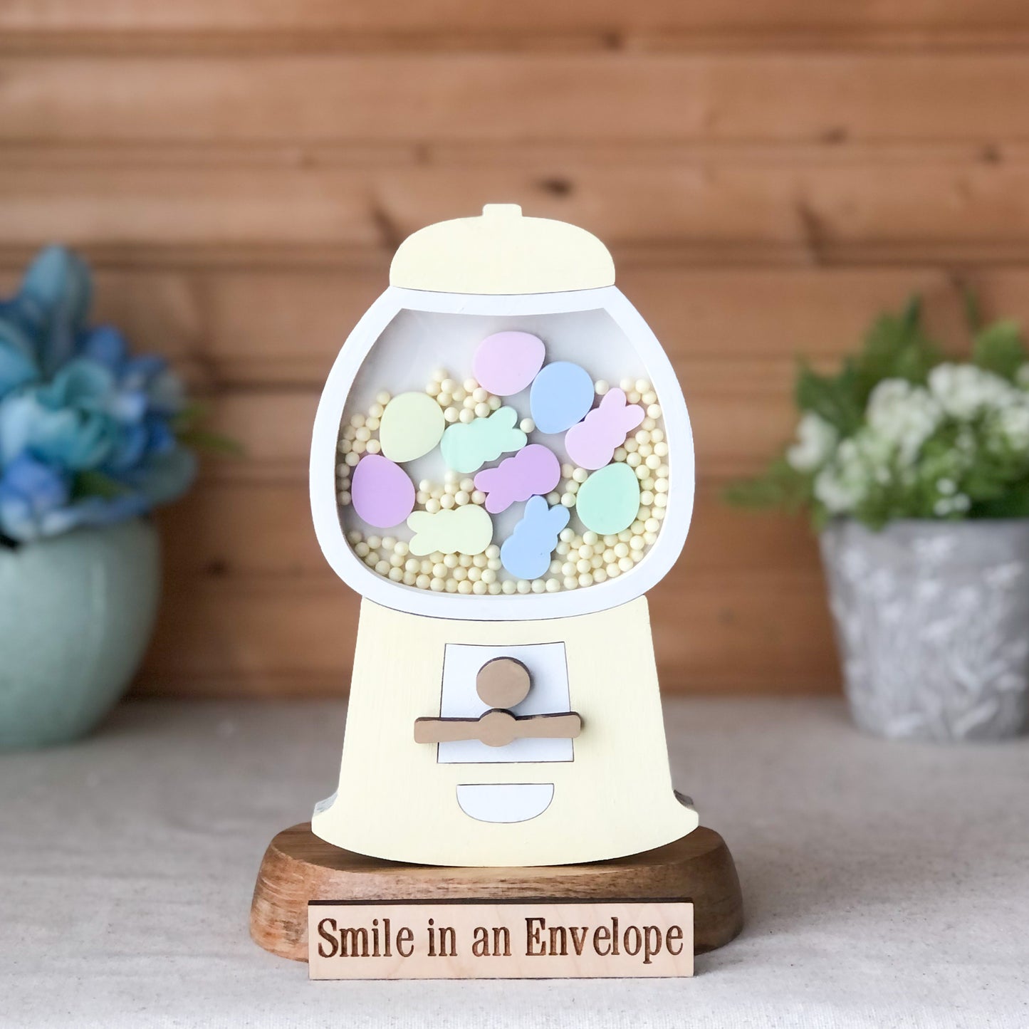 Gumball shaker Easter - Yellow image 0