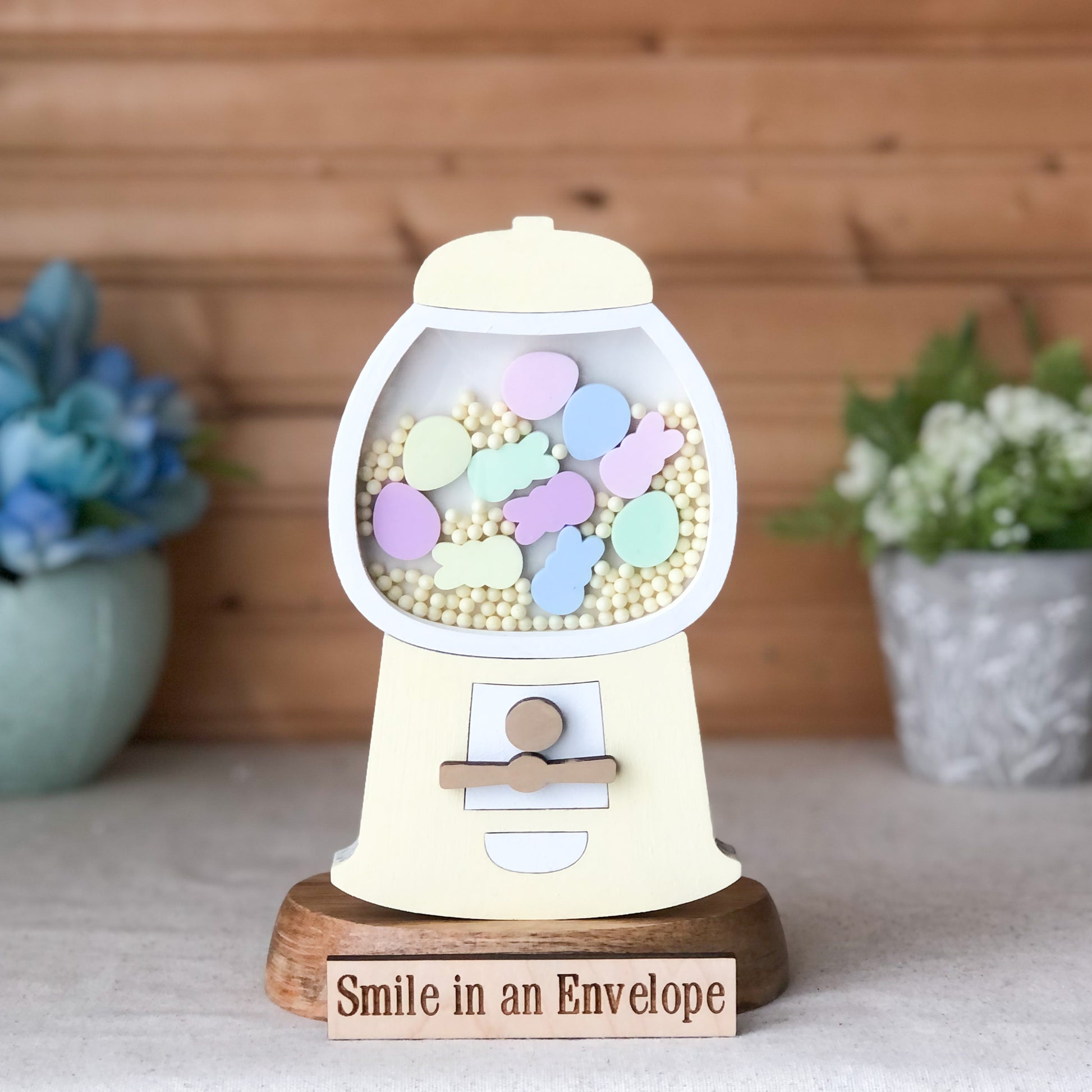 Gumball shaker Easter - Yellow image 0