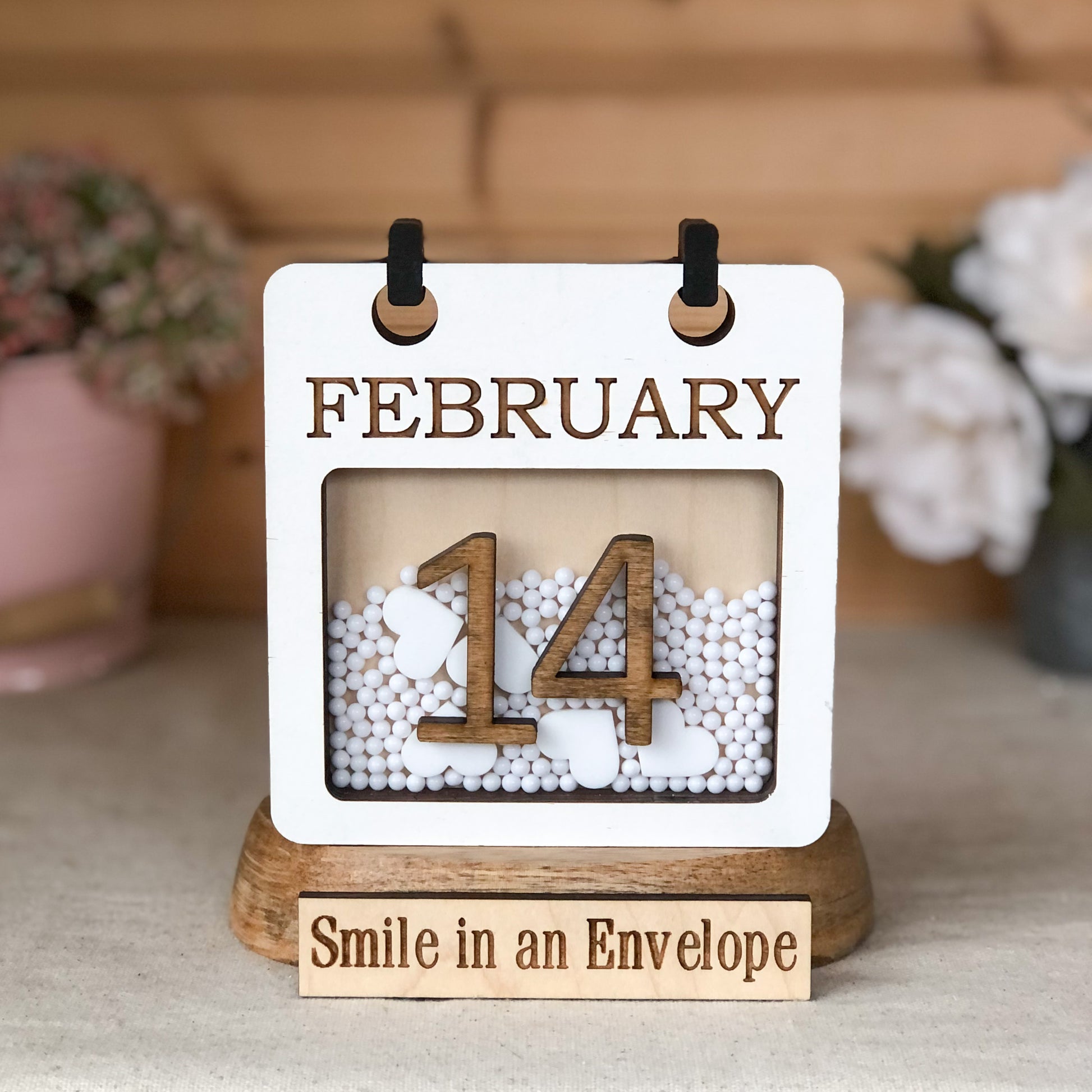 February 14 Calendar - White image 0