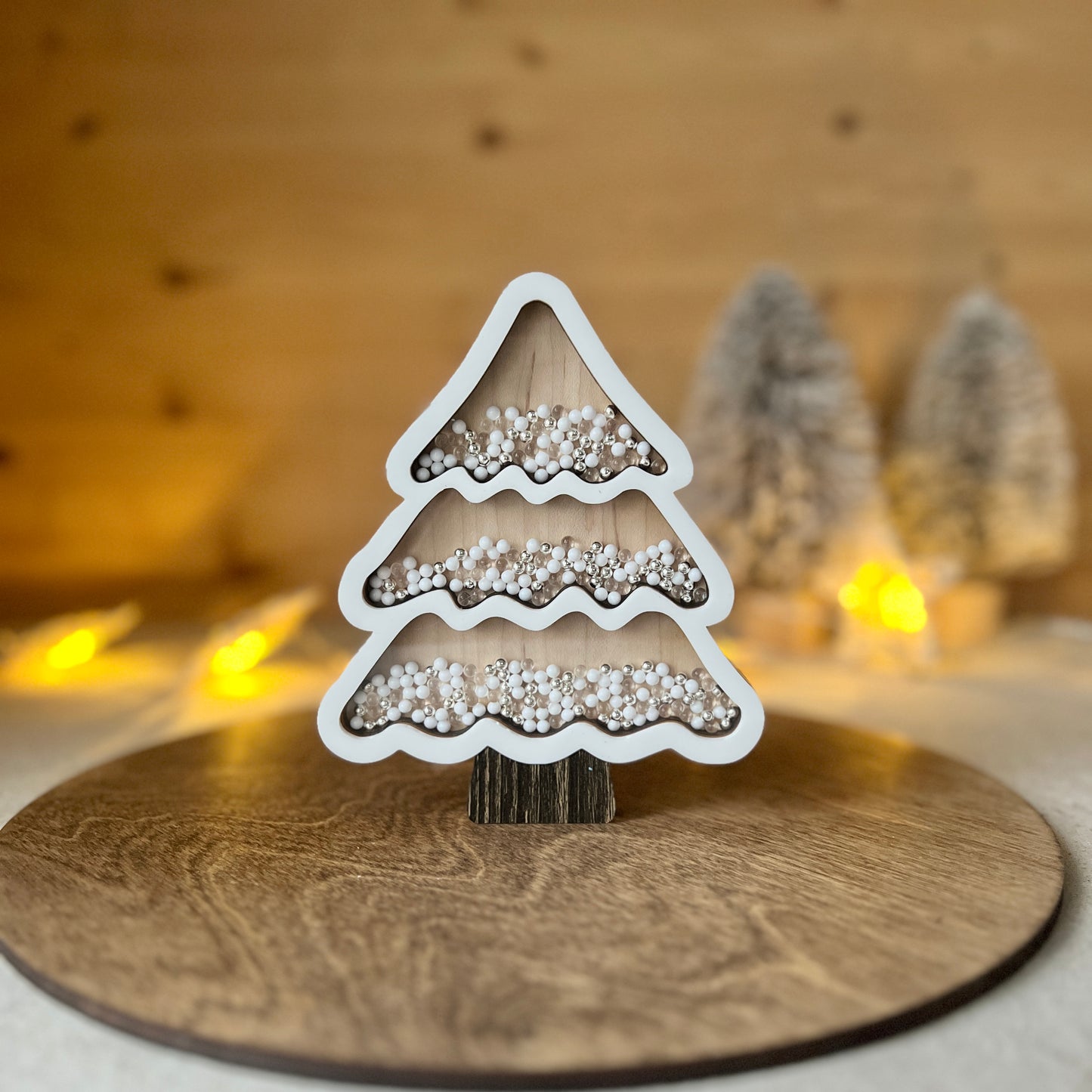 White Christmas Tree 2025 New