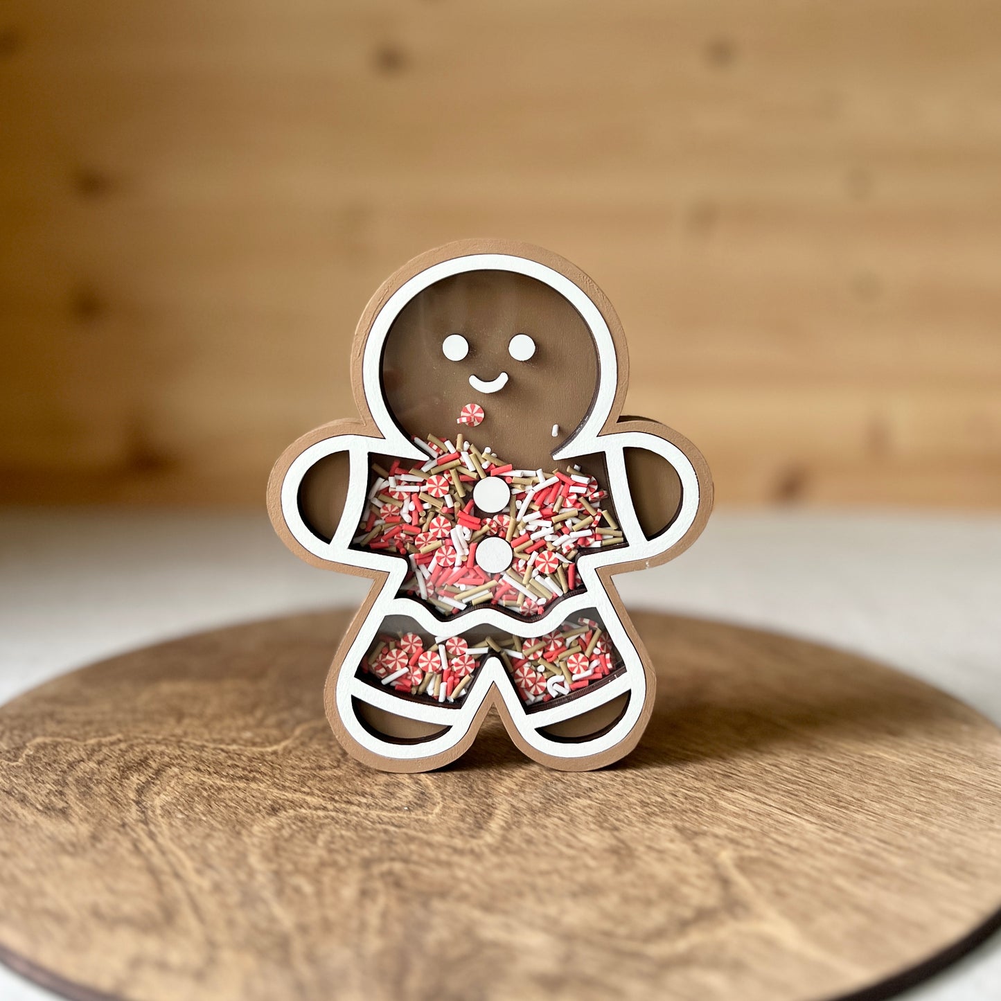 Gingerbread man shaker 2021 version