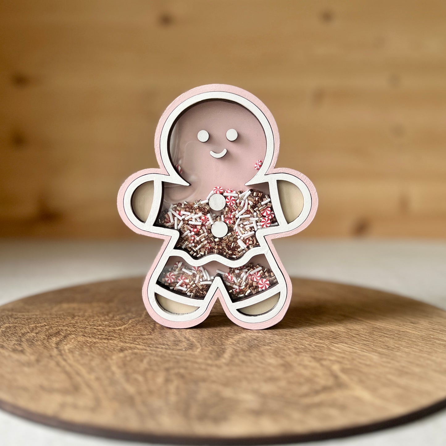 Gingerbread man shaker 2021 version