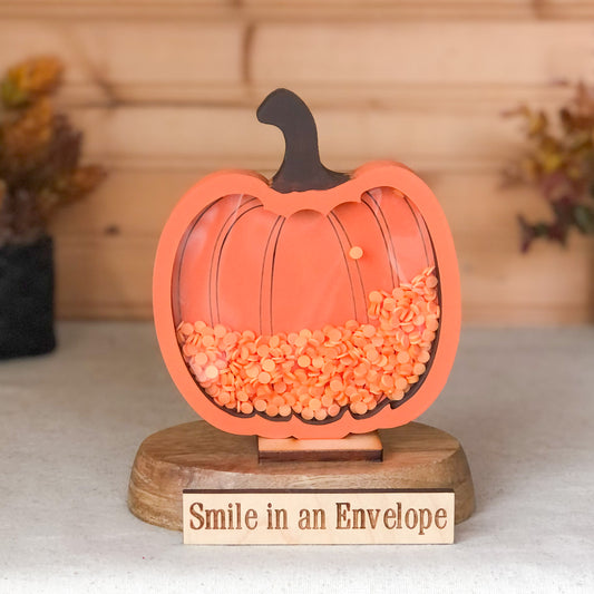 Orange pumpkin shaker+1 base