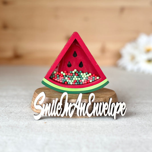 Watermelon wedge shaker - Red