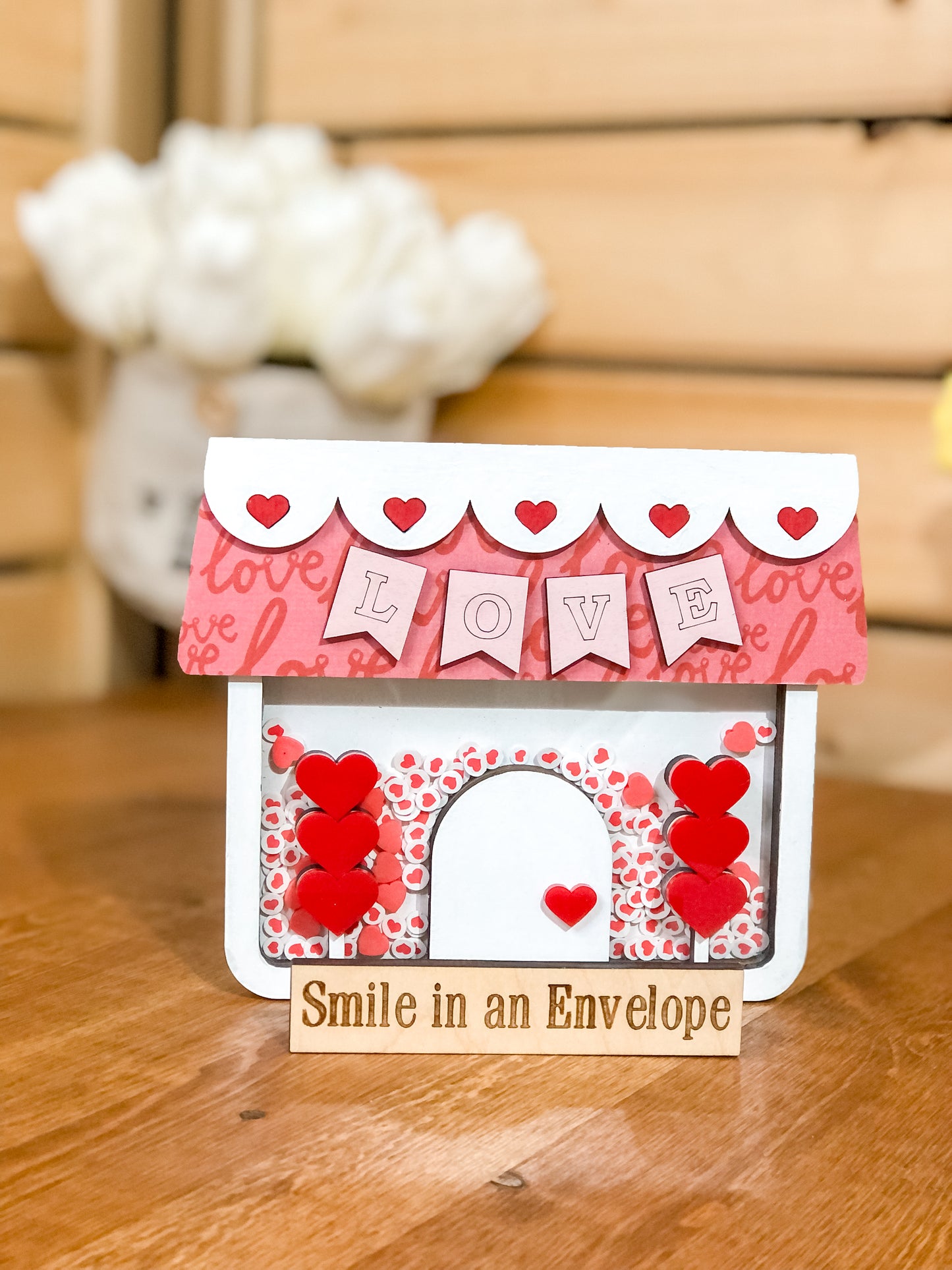 LOVE Valentine's Day House Shaker