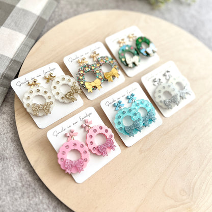Wreath Earrings