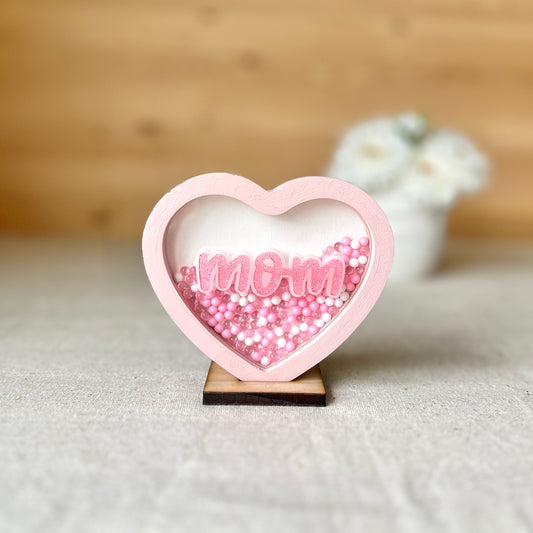 (New) Mom Heart Shaker + 1 base