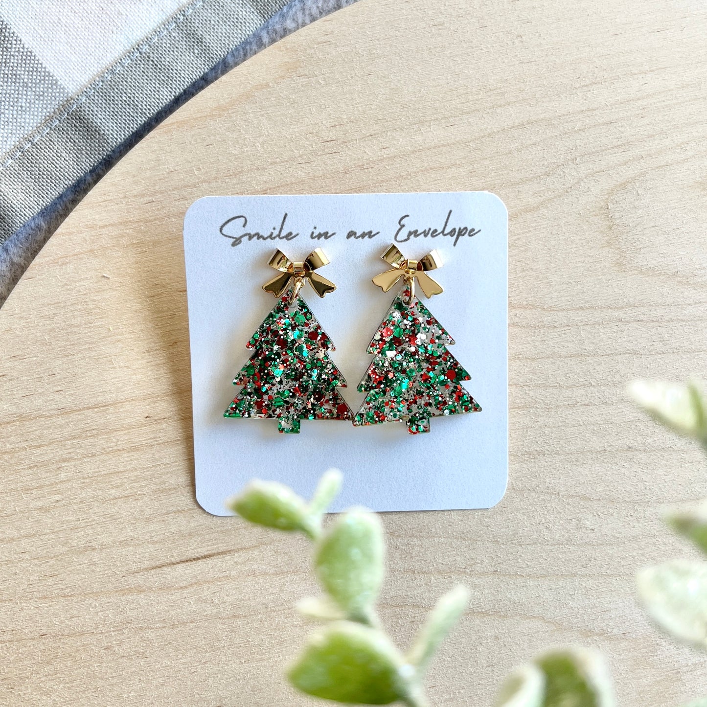 Christmas Tree Earrings