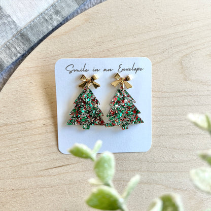Christmas Tree Earrings