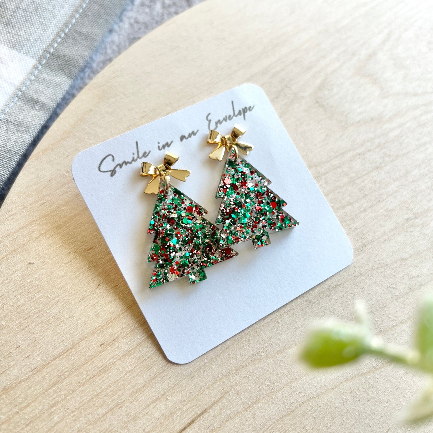 Christmas Tree Earrings