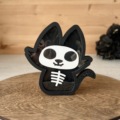 Skeleton Cat shaker