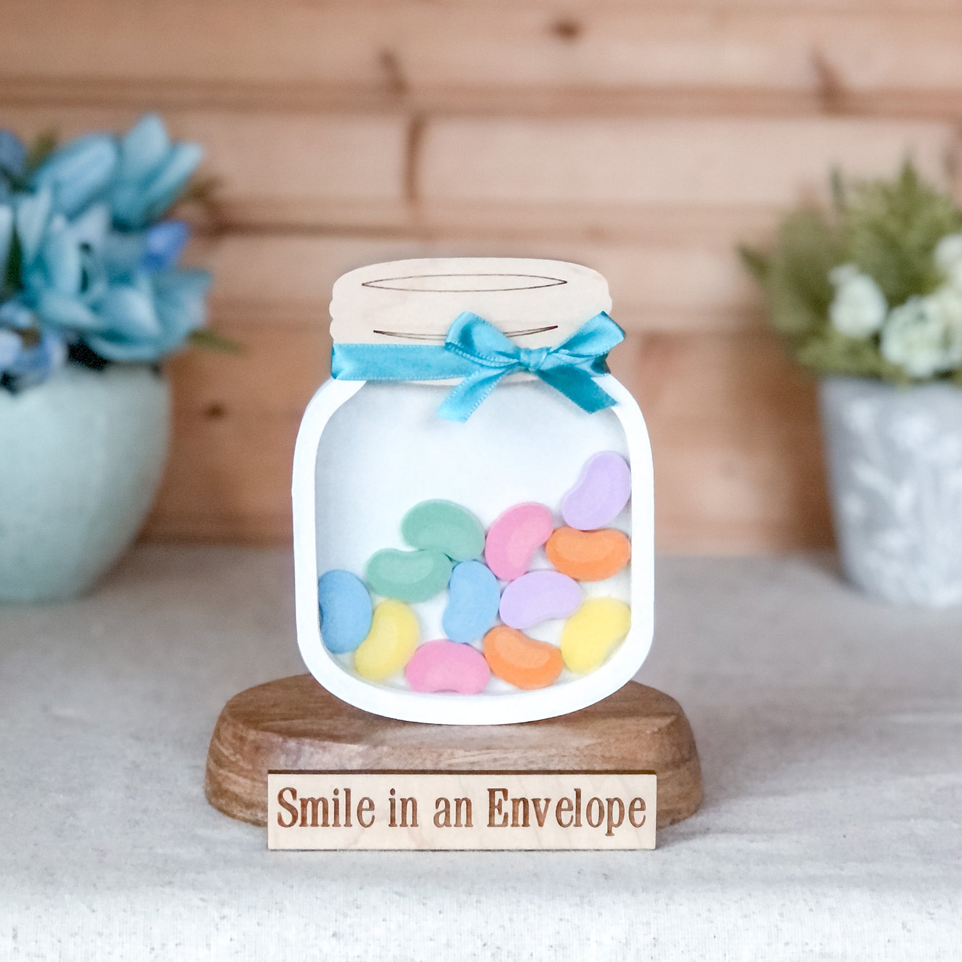 Jelly Bean Mason Jar shaker