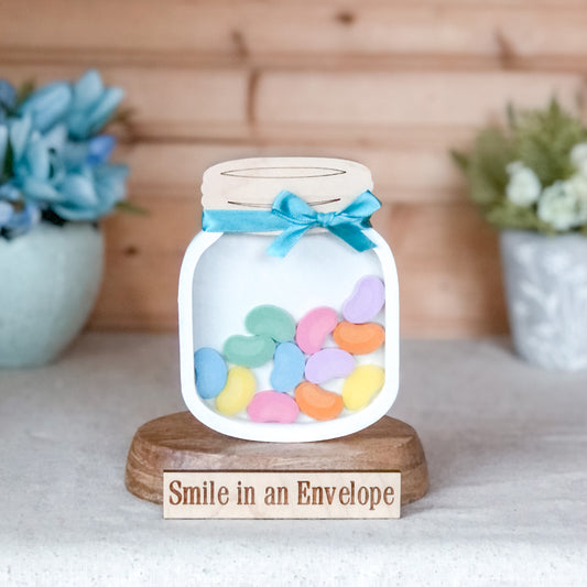 Jelly Bean Mason Jar shaker