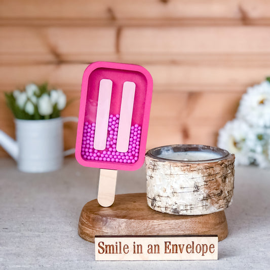 Popsicle shaker - Raspberry Summer