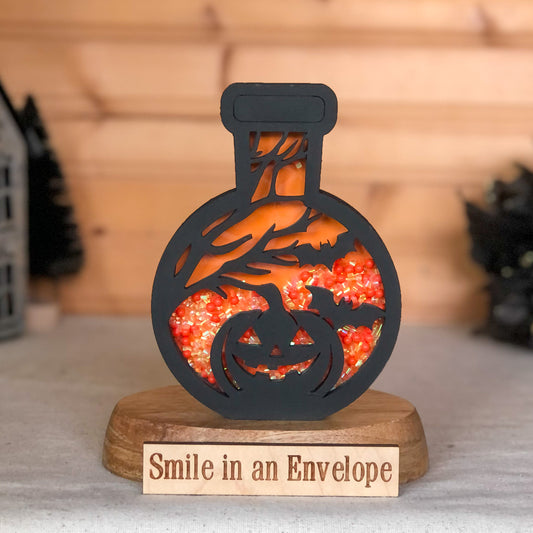 Potion  - Orange Halloween witch