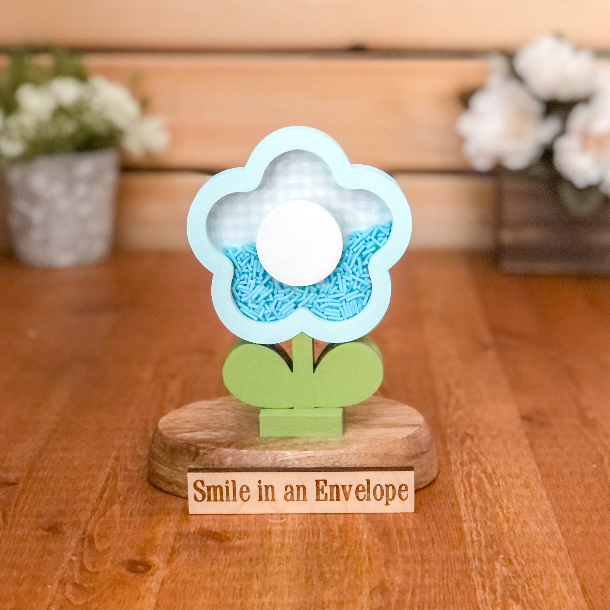 Spring Flower Shaker - Blue image 0