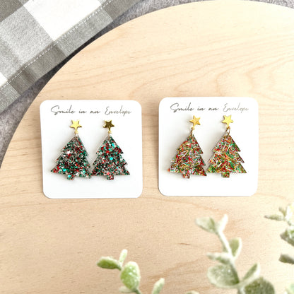 Christmas Tree Earrings