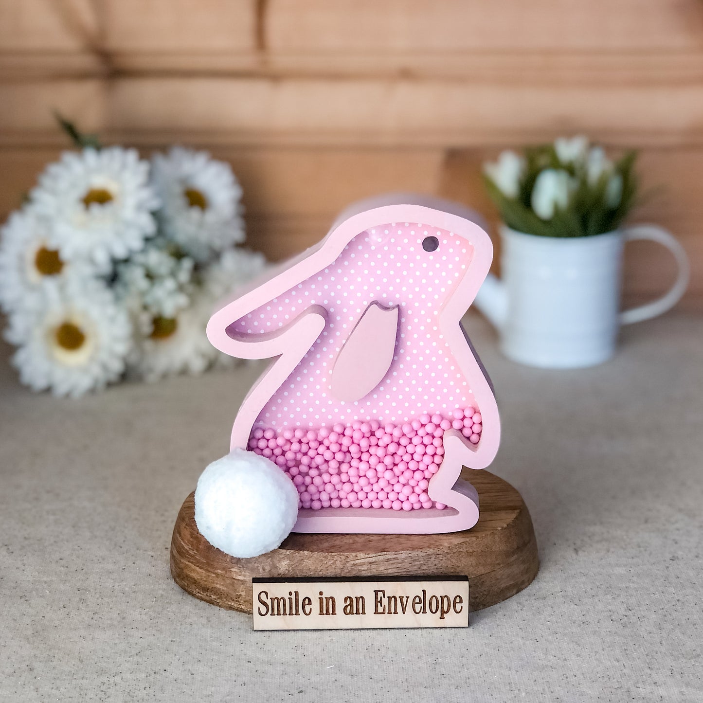 Polka Dot Bunny -Pink image 0