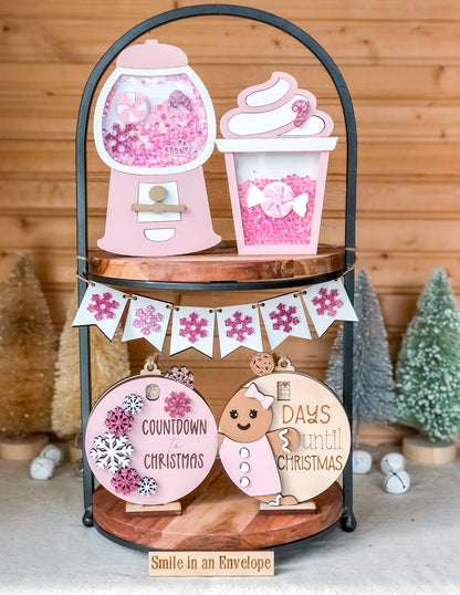 Pink Christmas Gumball image 1