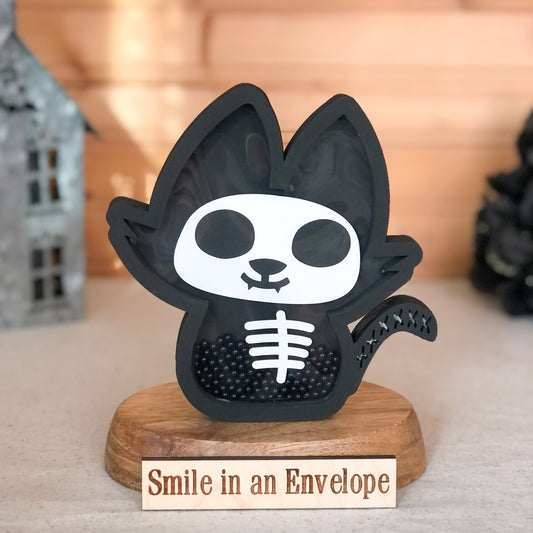 Skeleton Cat shaker image 0