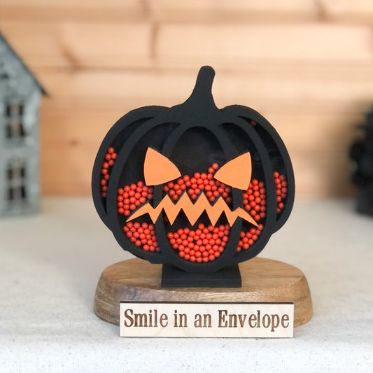Evil Pumpkin shaker- Black image 0